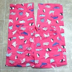 Nite Nite Munki MUNKI Pink Origami Pajama  Pants